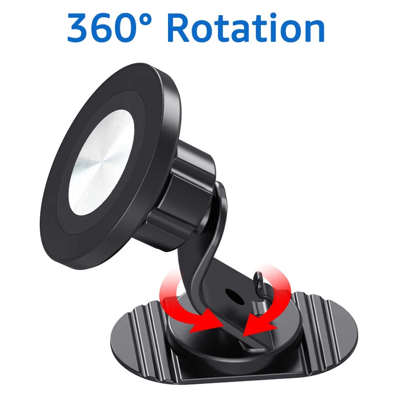 Universal Magnetic Car Dashboard Cellphone Holder 360° Rotation Car Phone Mount for MagSafe iPhone 17 16 Series GPS Bracket