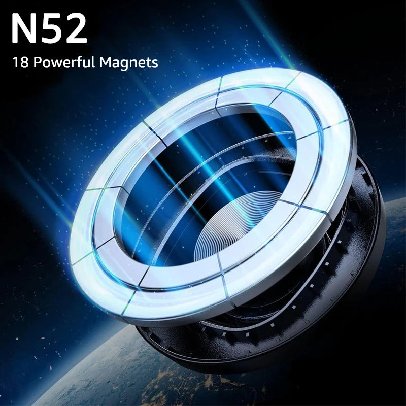 Universal Magnetic Car Dashboard Cellphone Holder 360° Rotation Car Phone Mount for MagSafe iPhone 17 16 Series GPS Bracket