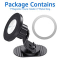 Universal Magnetic Car Dashboard Cellphone Holder 360° Rotation Car Phone Mount for MagSafe iPhone 17 16 Series GPS Bracket
