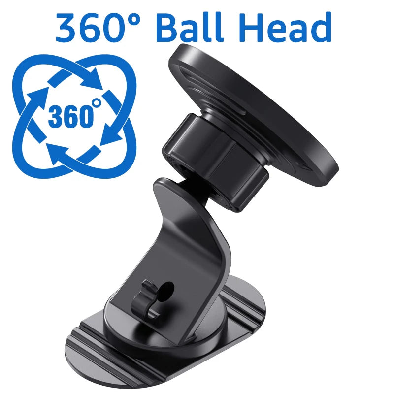 Universal Magnetic Car Dashboard Cellphone Holder 360° Rotation Car Phone Mount for MagSafe iPhone 17 16 Series GPS Bracket
